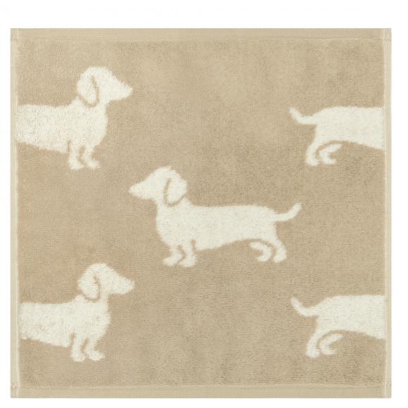 Cawo Sets of Three Face Towels Natural / Beige