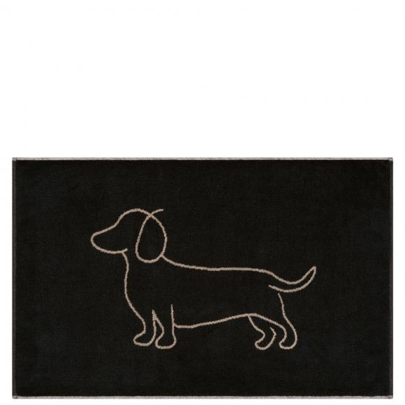 Cawo The Companion Bath Mat Black / Beige