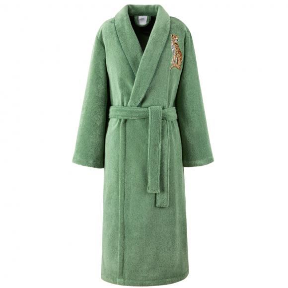 Yves Delorme Contes Ladies Shawl Collar Bathrobe