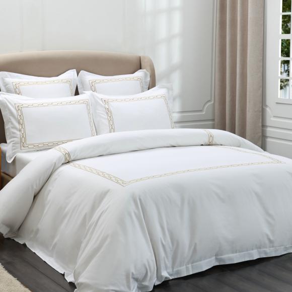 Muir Hamilton Gold Duvet Cover Set