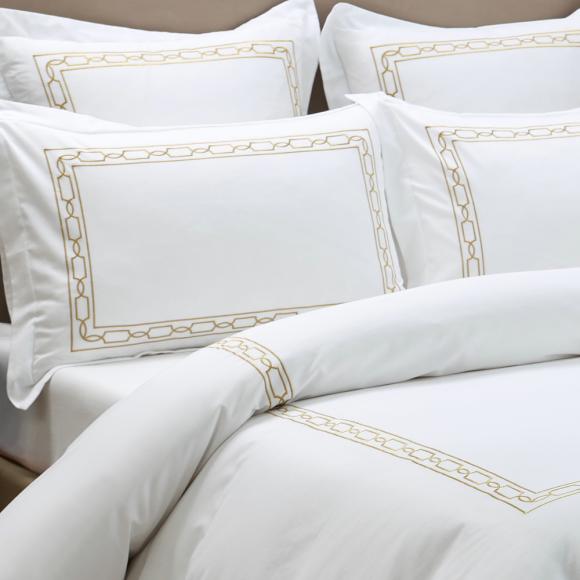 Muir Hamilton Gold Duvet Cover Set