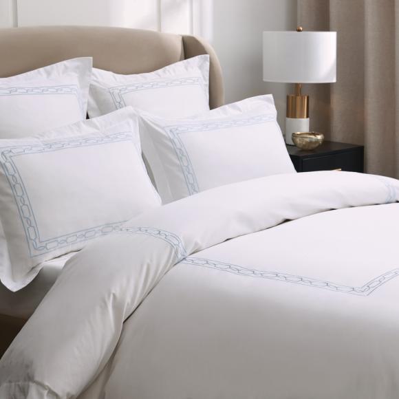 Muir Hamilton Light Blue Duvet Cover Set