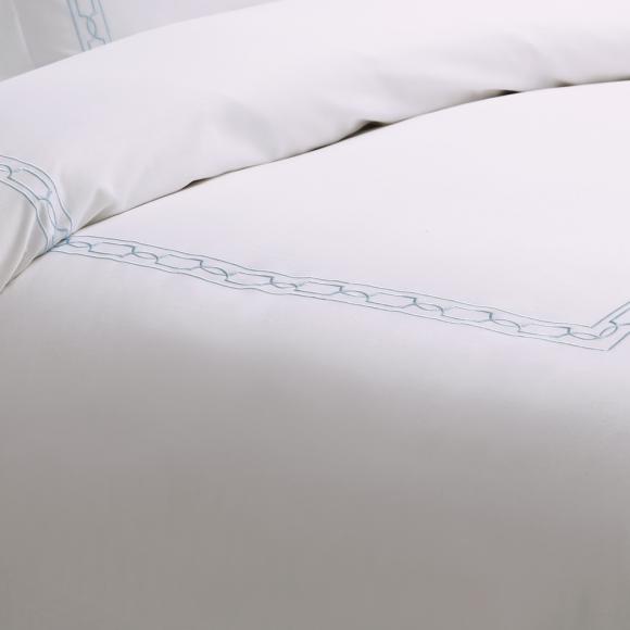 Muir Hamilton Light Blue Duvet Cover Set