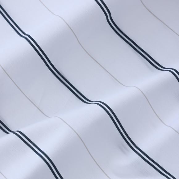 MM Linen Cape Fitted Sheet Set Bluestone