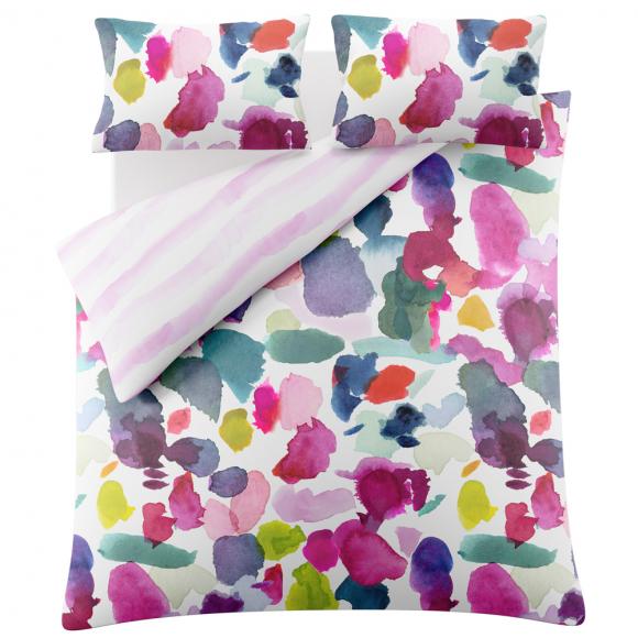 Bluebellgray Abstract Fuchsia