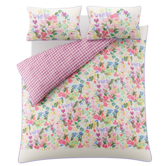 Bluebellgray Flora Cerise