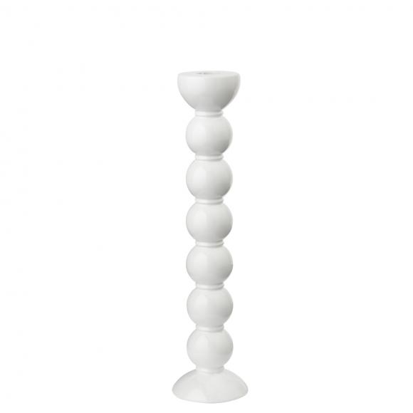 Addison Ross Bobbin White Candle Stick 33cm