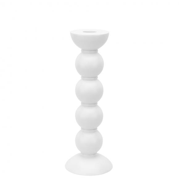 Addison Ross Bobbin White Candle Stick 24cm
