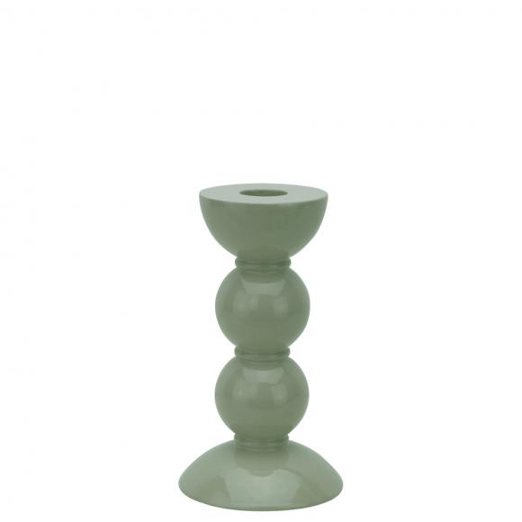 Addison Ross Bobbin Sage Candle Stick 14cm