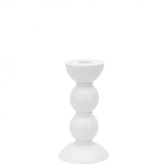 Addison Ross Bobbin White Candle Stick 14cm