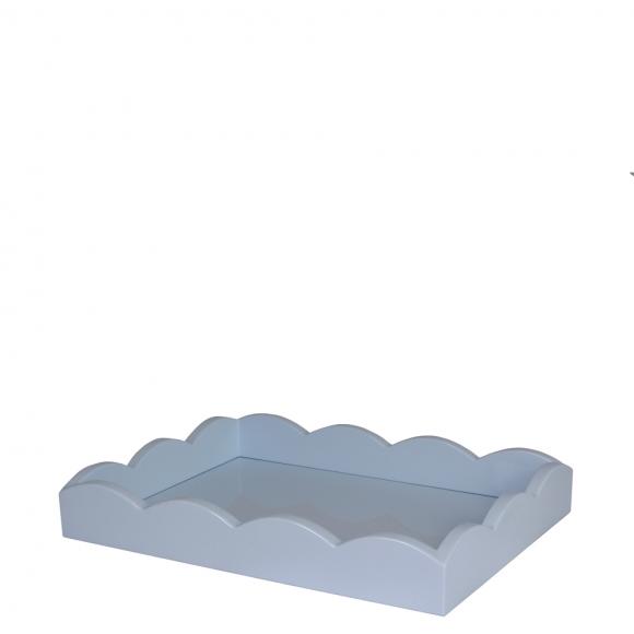 Addison Ross Scalloped Tray Denim Small