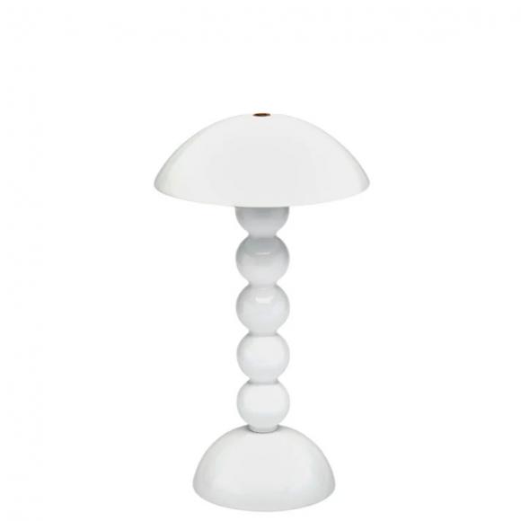 Addison Ross Rechargeable Bobbin LED Portable Lamp White