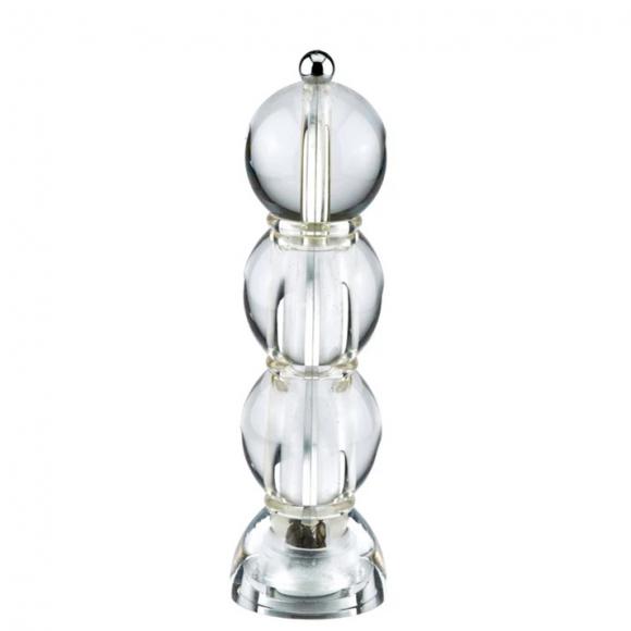 Addison Ross Bobbin Salt or Pepper Grinder Icy White