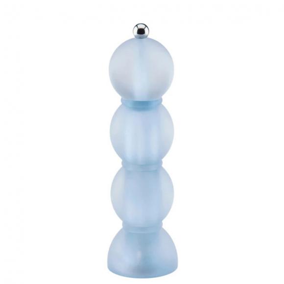Addison Ross Bobbin Salt or Pepper Grinder Frosty Blue
