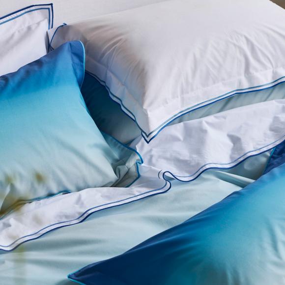 Designers Guild Astor Cobalt Blue Flat Sheet