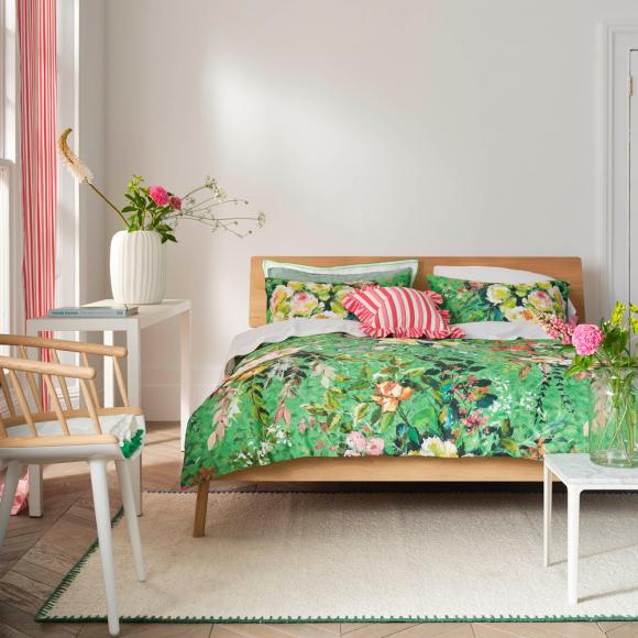 Designers Guild Margaretta Emerald Green Duvet Cover Set