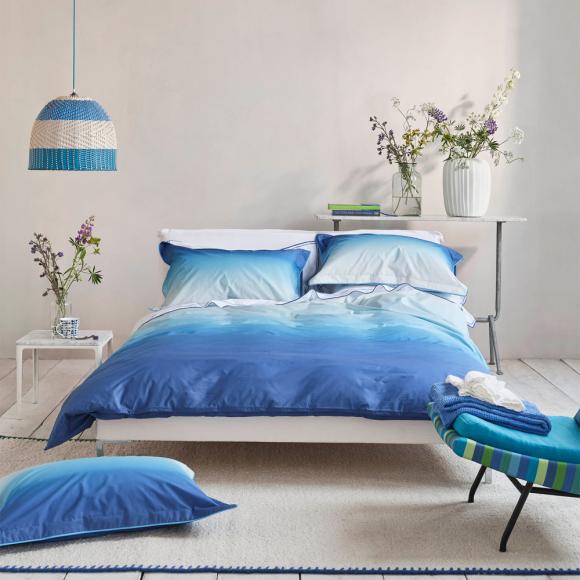 Designers Guild Savoie Cobalt Blue Duvet Cover Set