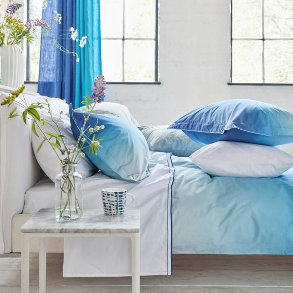 Designers Guild Savoie Cobalt Blue Duvet Cover Set