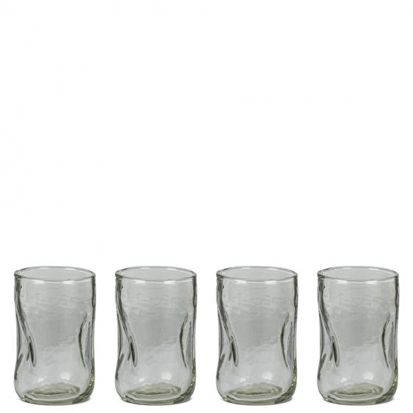 Nkuku Chandani Tall Tumbler - Clear Recycled Glass