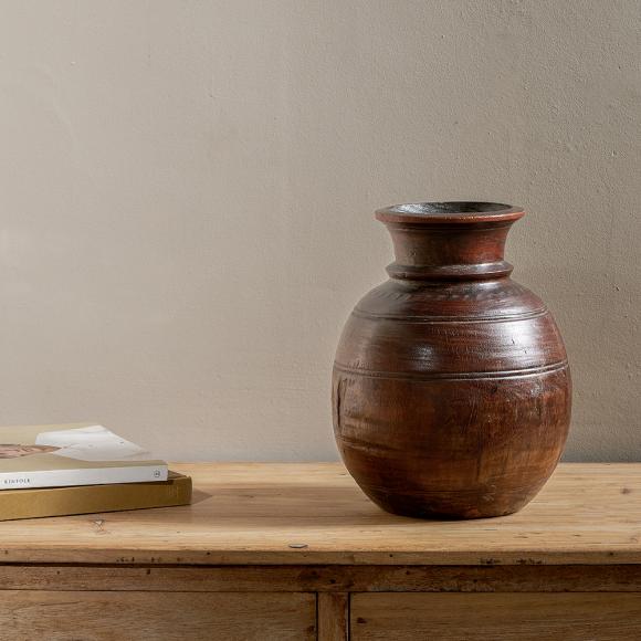 Nkuku Kiaan Reclaimed Traditional Wide Pot