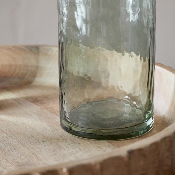 Nkuku Yala Hammered Highball  - Sage Green