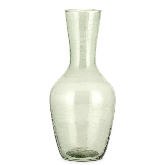 Nkuku Yala Hammered Jug - Sage Green