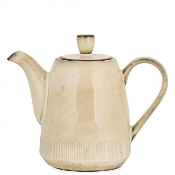 Nkuku Malia Teapot  - Cream 