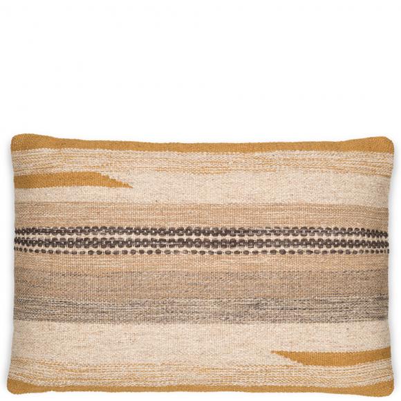 Nkuku Aravali Wool Cushion Cover - Ochre