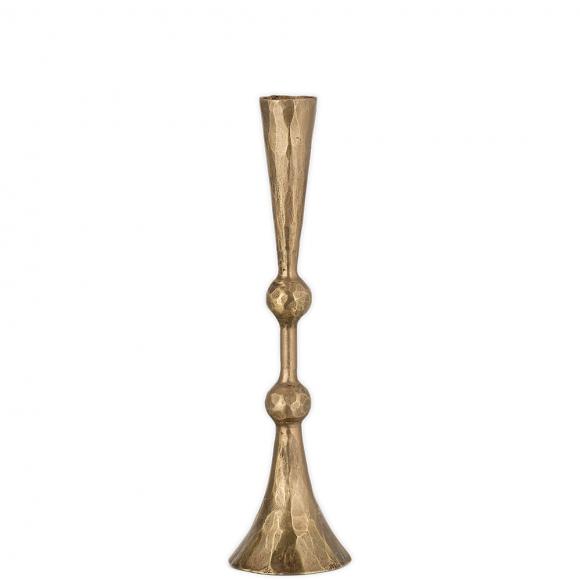 Nkuku Javanee Candle Holders - Antique Brass
