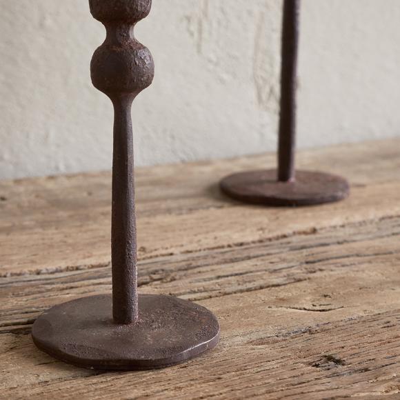 Nkuku Mawindi Candle Holders - Rust