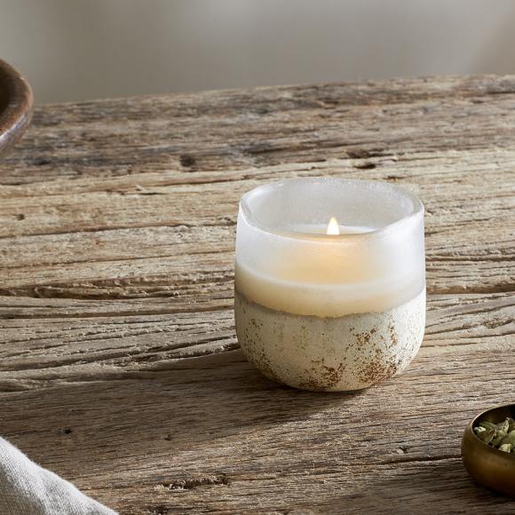 Nkuku Cardamom & Amber One Wick Scented Candle 