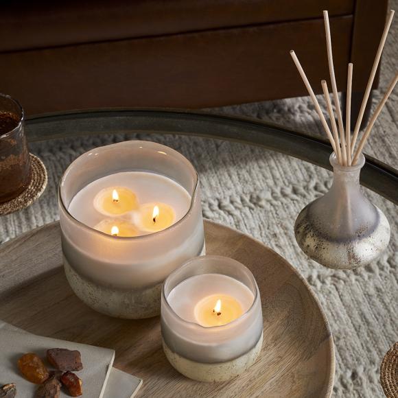 Nkuku Cardamom & Amber One Wick Scented Candle 