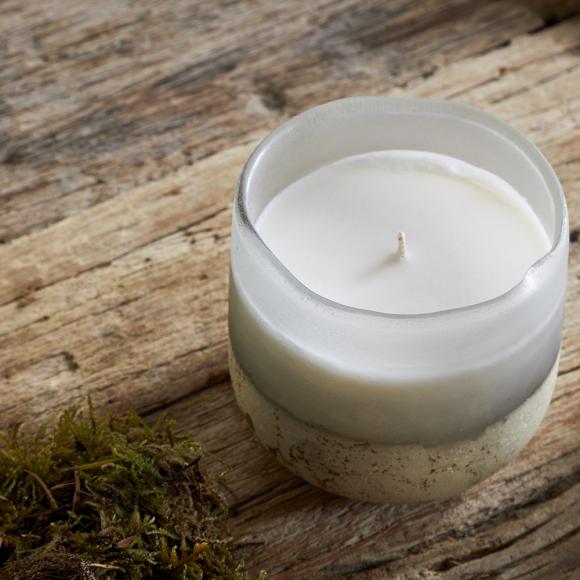 Nkuku Sea Salt & Moss One Wick Scented Candle 