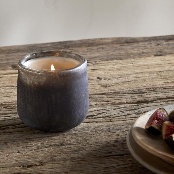 Nkuku Cedarwood & Fig One Wick Scented Candle 