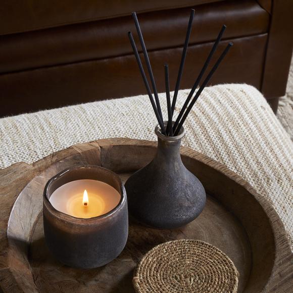 Nkuku Cedarwood & Fig One Wick Scented Candle 