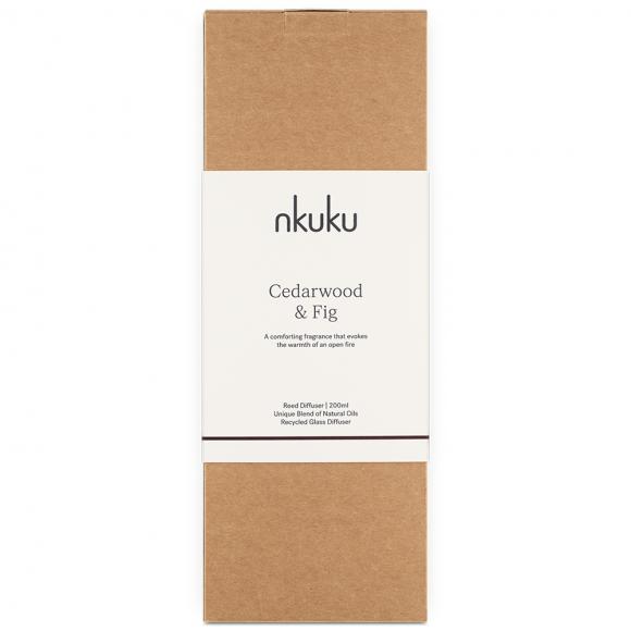 Nkuku Cedarwood & Fig Reed Diffuser