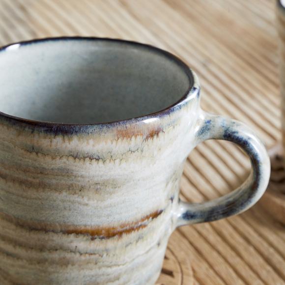 Nkuku Vizo Mugs - Grey