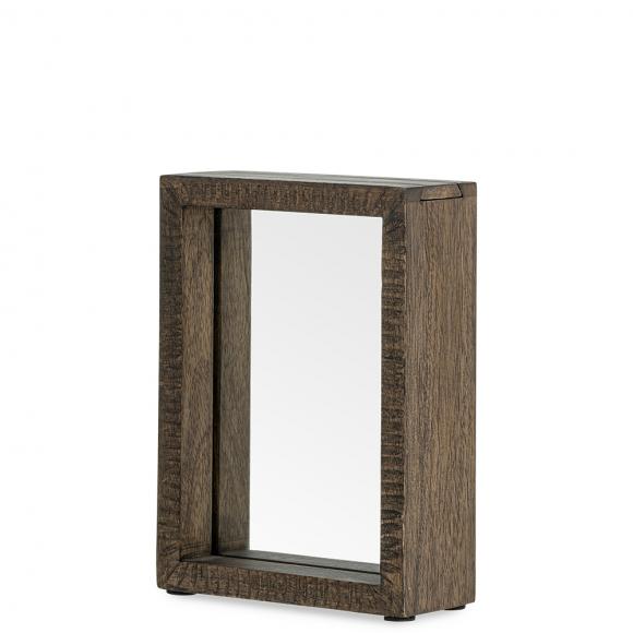 Nkuku Indu Standing Mango Wood Frame - Dark Ash