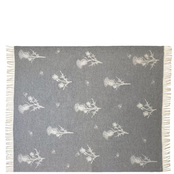 Remony Nature Throw Thistle Grey