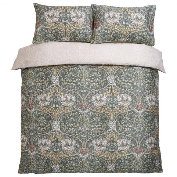 William Morris At Home Honeysuckle and Tulip Sage - Plaster