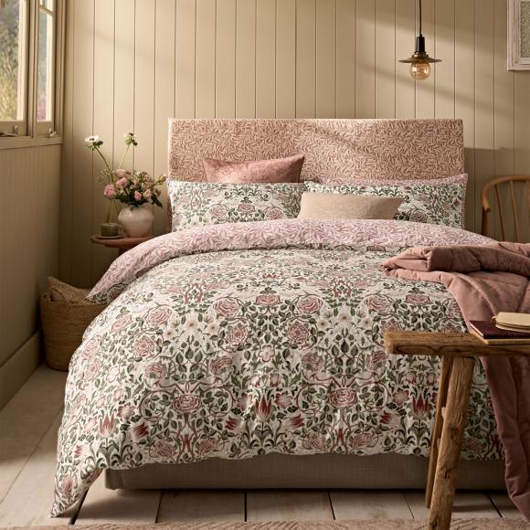 William Morris At Home Rose Brick Pink-Sage