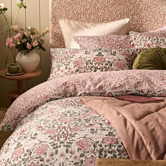 William Morris At Home Rose Brick Pink-Sage
