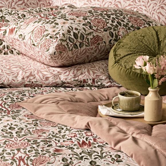 William Morris At Home Rose Brick Pink-Sage