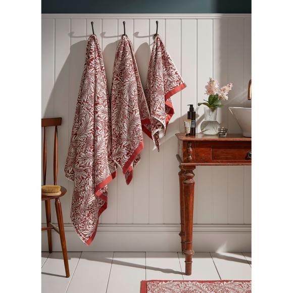 William Morris At Home Larkspur Bath Mat Brick