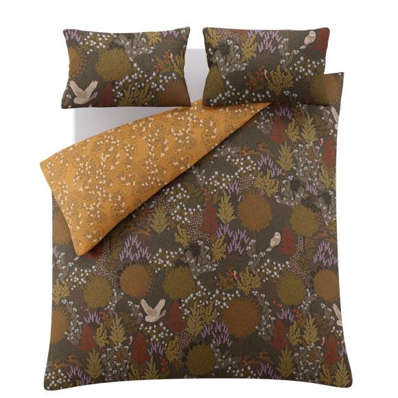 Sara Miller Owl Forest Deep Olive