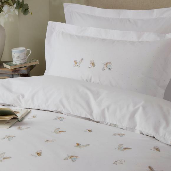 Sophie Allport Snowy Owls Duvet Cover Set