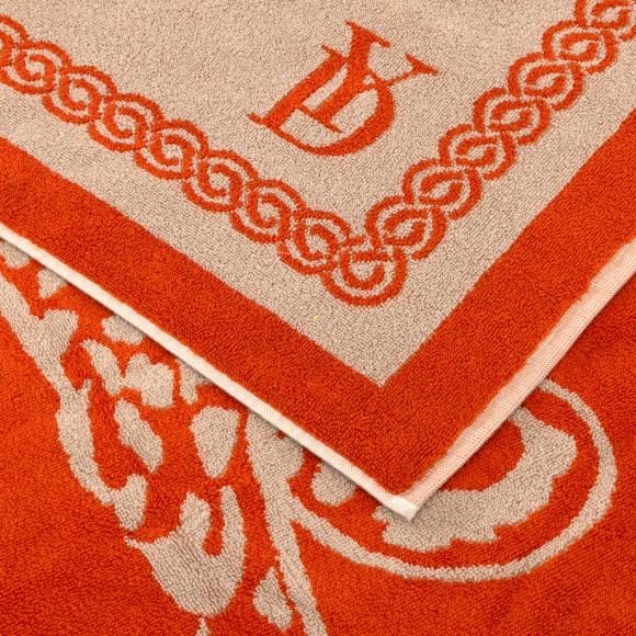 Yves Delorme Léopard Beach Towel Desert