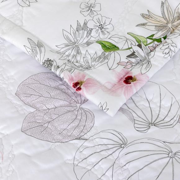 Yves Delorme Orchidee Quilted Bed Cover