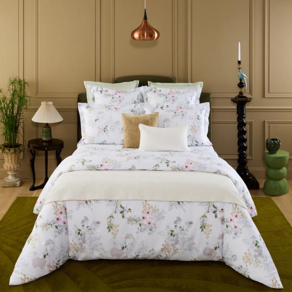 Yves Delorme Orchidee Quilted Bed Cover