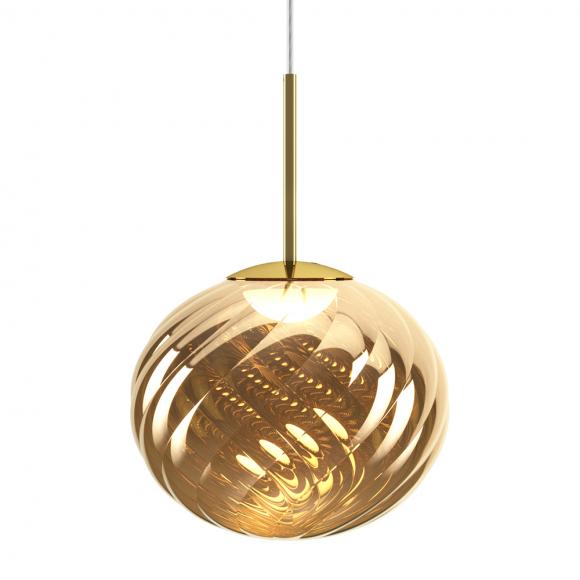 Tom Dixon Whirl LED Medium Pendant Gold 